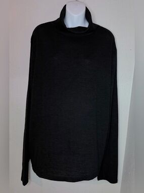 H2H Black Oversized Soft Long Sleeve Sweater Women 3XL
